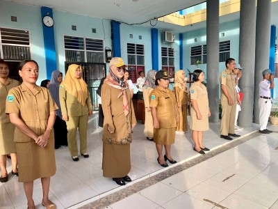 Upacara bendera Senin, 09 Januari 2023