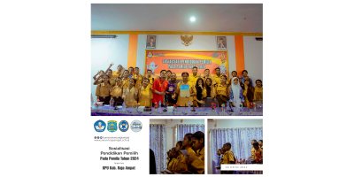 sosialisasi di KPU (sabtu, 28/10/2023)