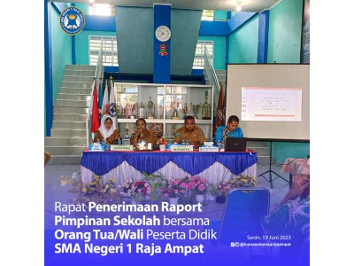 Rapat penerimaan raport (19-06-2023)