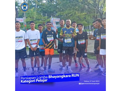 Lomba Bhayangkara RUN  Kab. Raja Ampat (27Juni2023)