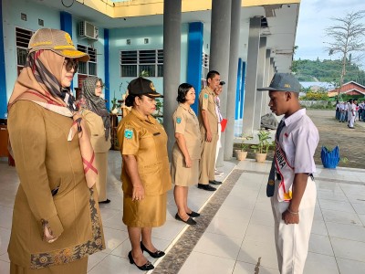 Upacara bendera Senin, 09 Januari 2023