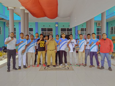 Melepas Team Basket SMAN1RA Menggikuti Tournamen dI KOTA SORONG