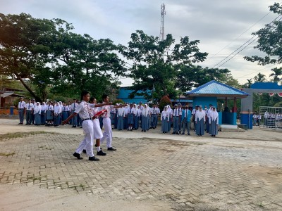 Upacara bendera Senin, 09 Januari 2023