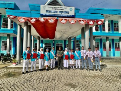 Upacara Perdana SMAN1R4 Tahun 2024